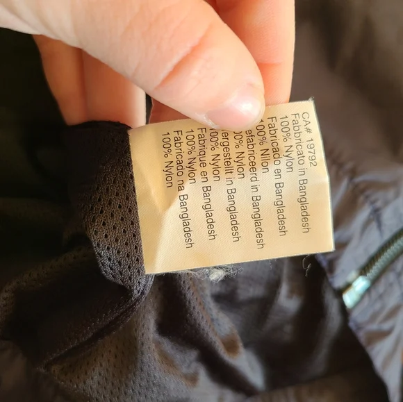 Timberland Navy Blue Weathergear Full-Zip Rain Jacket/windbreaker size medium - Picture 13 of 14